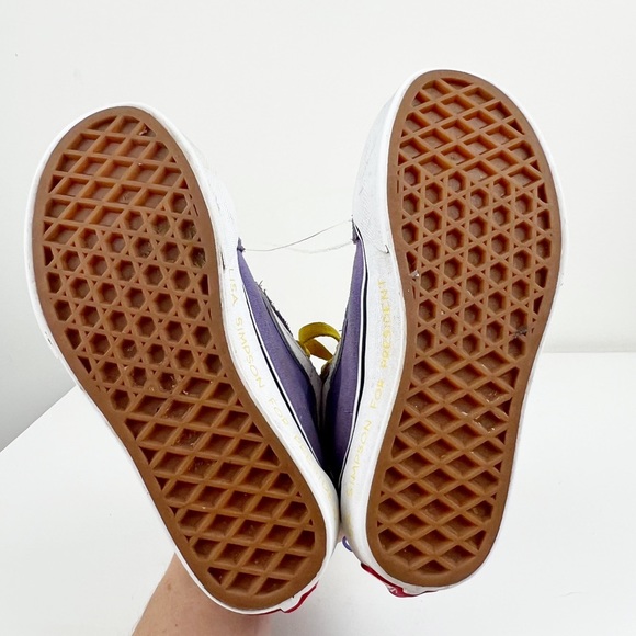 Vans x The Simpsons Sk8-Hi Lisa Simpson For President Size 12.5 kids - Picture 6 of 12
